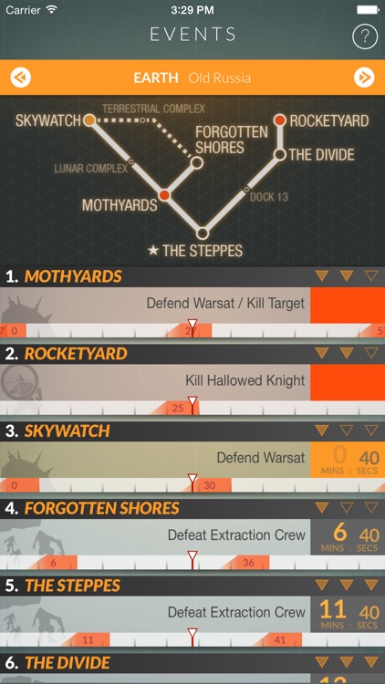 Events for Destiny Track Public Events Timers screenshot-3