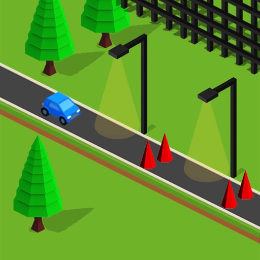 Crazy Kart 3D - 疯狂公路赛车跳跃版 iOS App