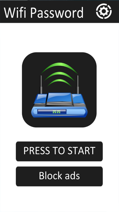 Screenshot #1 pour Wifi password app