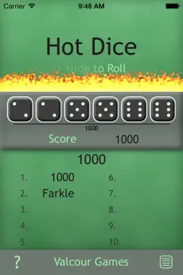 Game screenshot Farkle - slide to Roll hack