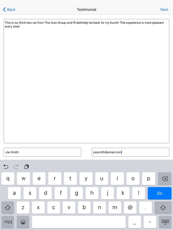 Bravo Reviews iPad screenshot 4 - Business app