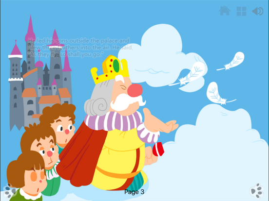 Screenshot #4 for The Three Feathers - iBigToy