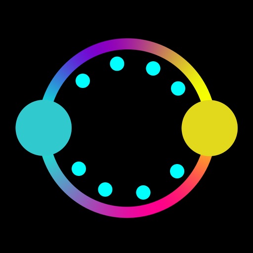 Circle color jump...! iOS App