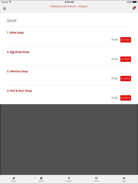 Screenshot #6 pour Hokkaido Sushi & Steak - Arlington Online Ordering