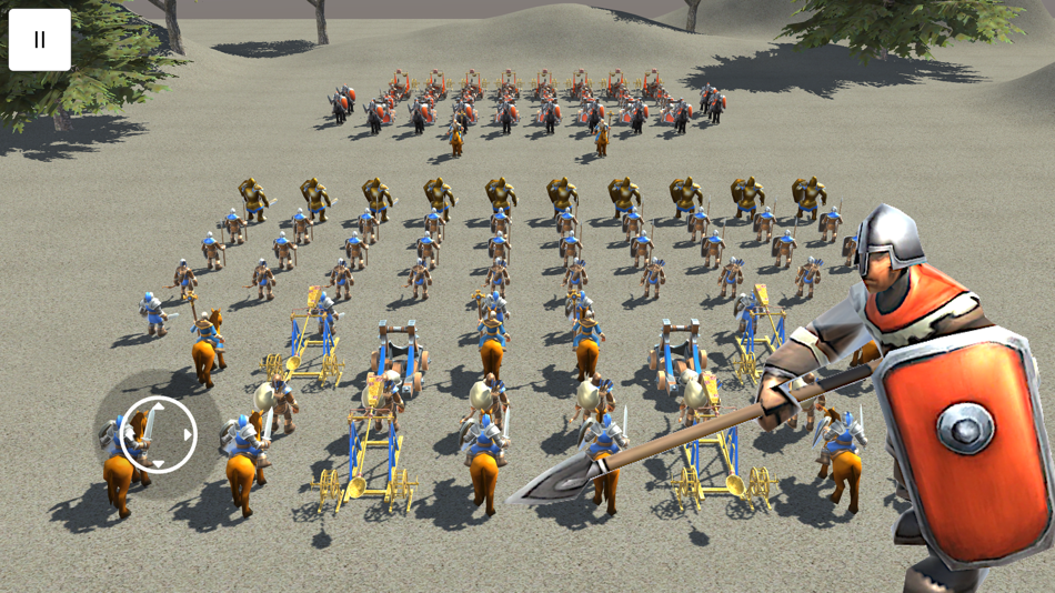 #3. Medieval Battle Simulator (iOS) Podle: Yizhan Ye