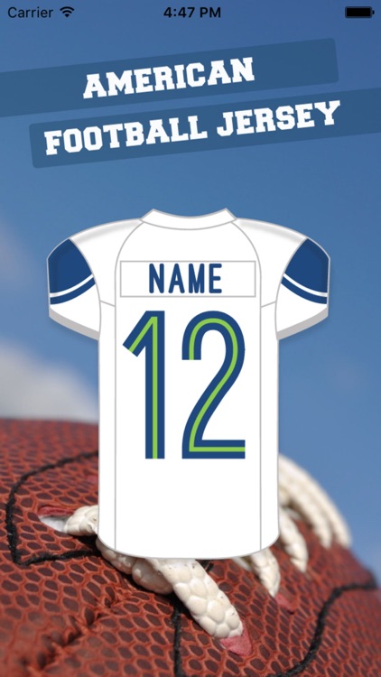 Make My American Football Jersey