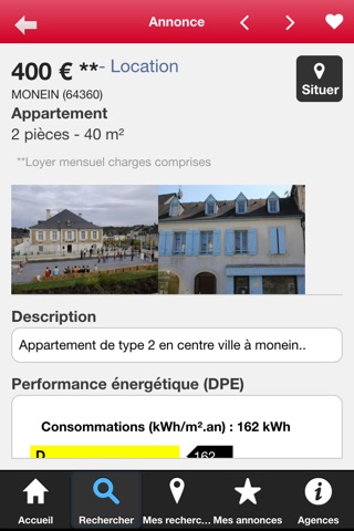 AGENCE IMMOBILIERE ORPI BEARN screenshot 4