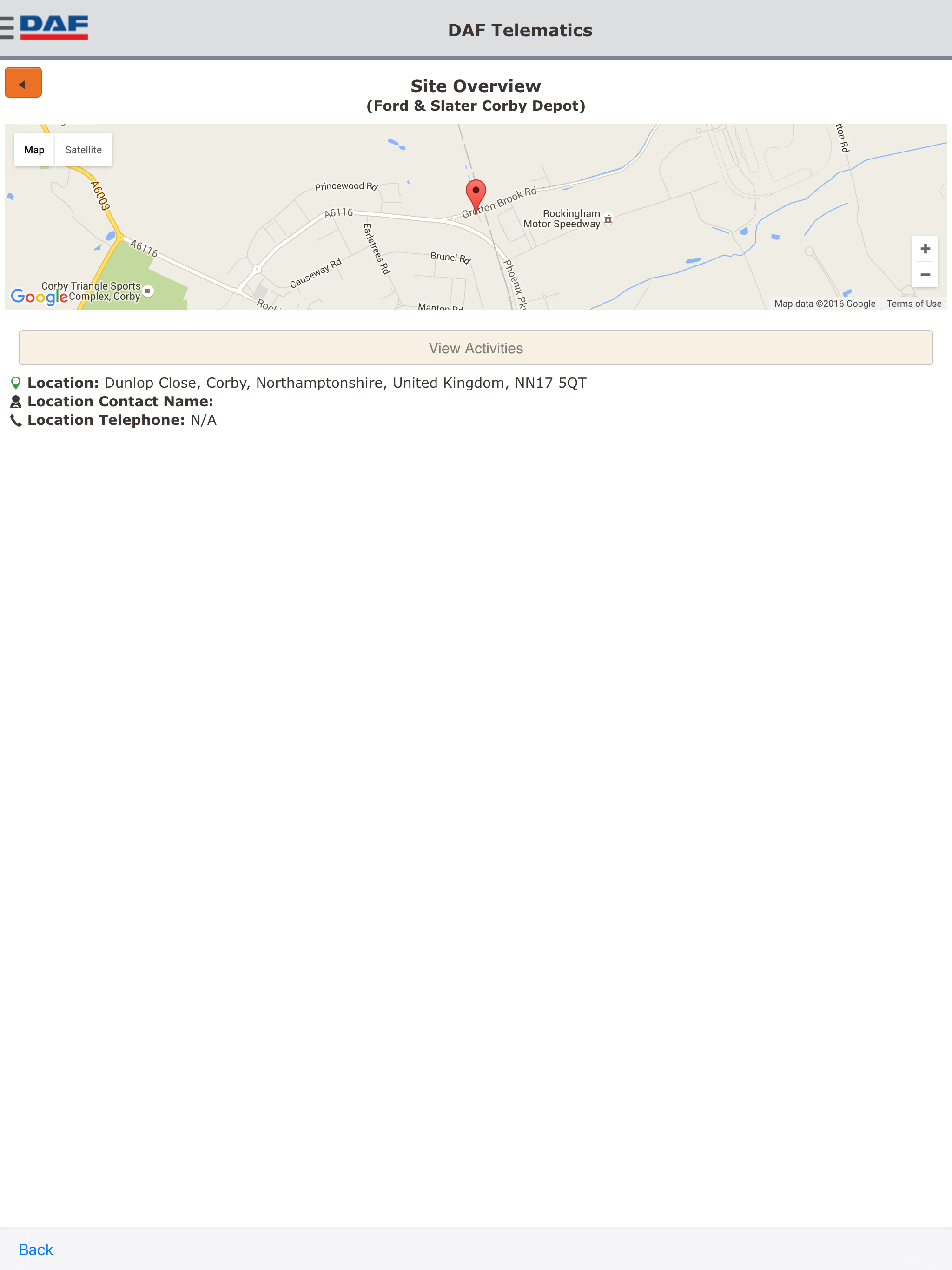 DAF Telematics Management