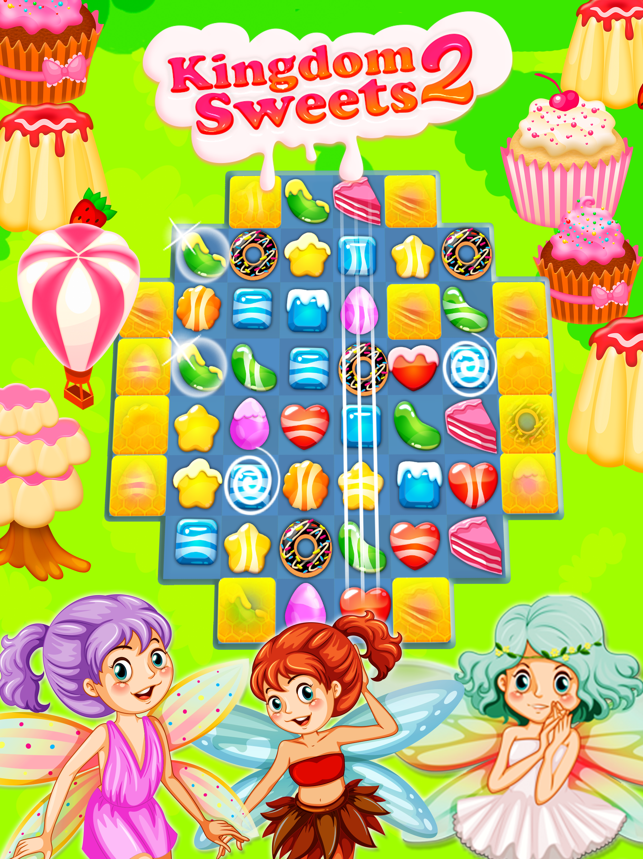 Kingdom of Sweets 2: Match-3 screenshot 10