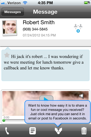 VisionMail Visual Voicemail screenshot 2