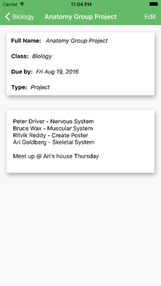 Egenda - Homework Manager screenshot 5