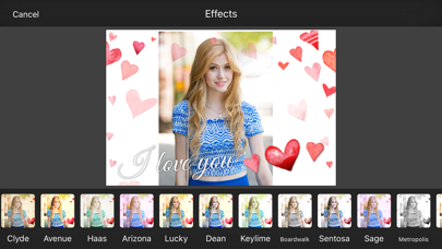 Screenshot #3 pour I Love You Photo Frame