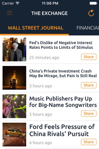 The Exchange Financial News screenshot 2