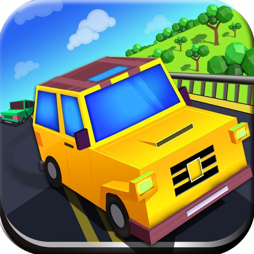 Blocky Car Parking & Driving Sim Simulator 2016 icon