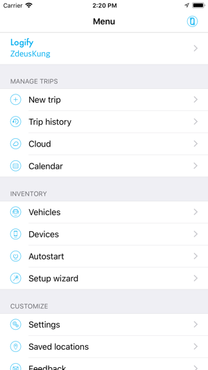Logify Automatic Mileage Log(圖1)-速報App