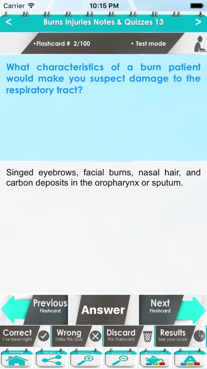Burns Injuries Exam Review-2000 Flashcards Study Notes, Terms & Quizzes screenshot-3
