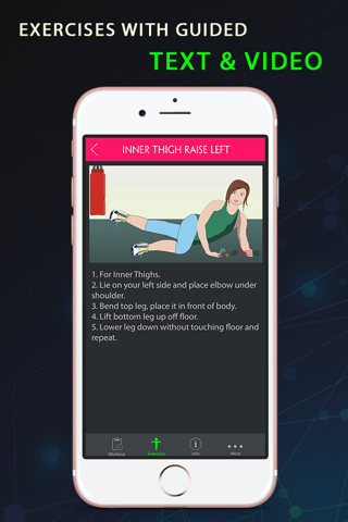 30 Day Leg Fitness Challenges ~ Daily Workout Pro screenshot 3