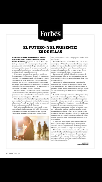 Forbes Centroamérica Magazine screenshot-4
