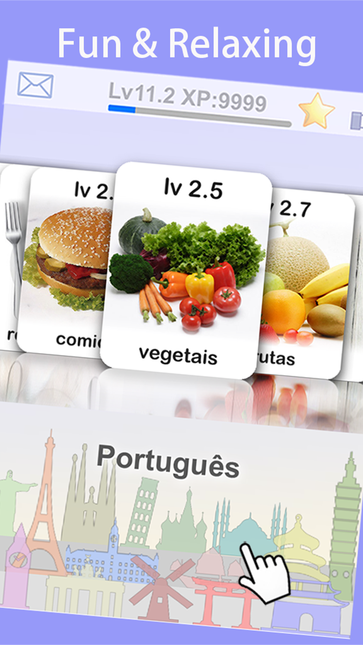 Learn Portugal Portuguese Words&Phrases FlashCards screenshot 1