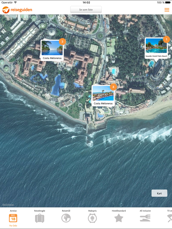 Screenshot #5 pour Reiseguiden.no Charter