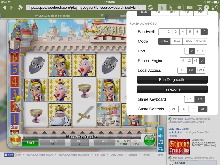 Photon X Private Browser and Flash Player for iPad screenshot-3