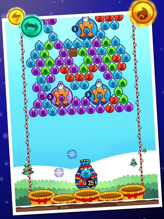 Screenshot #4 pour Bubble Shooter Holiday