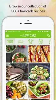 eat low carb-easy diet recipes to help lose weight iphone screenshot 1