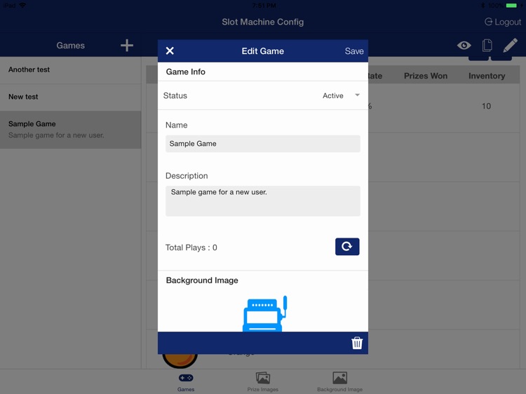 Swag Machine - T Admin