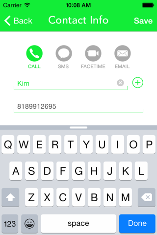 Speed Dial Widget. - náhled