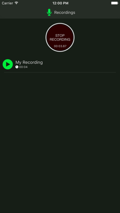 App screenshot