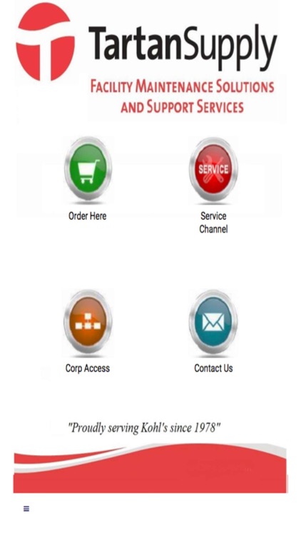 Tartan Supply Order Site