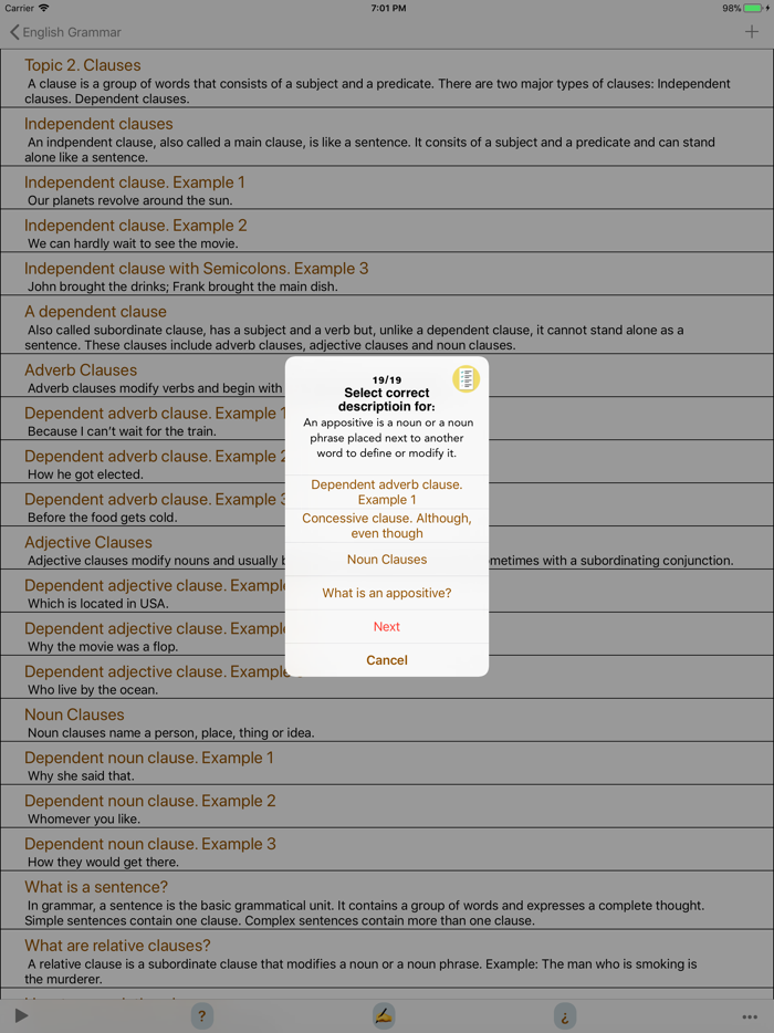 English Grammar Listen Offline