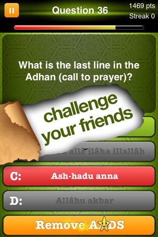 Islamic Quiz Game - Multiplayer screenshot 4