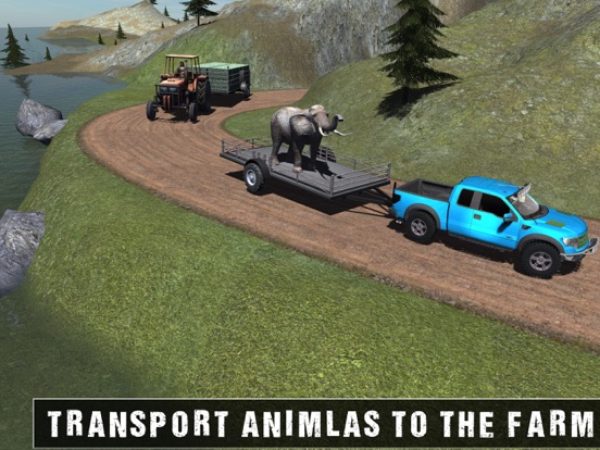 Screenshot #5 pour Off Road Animal Transporter 4x4