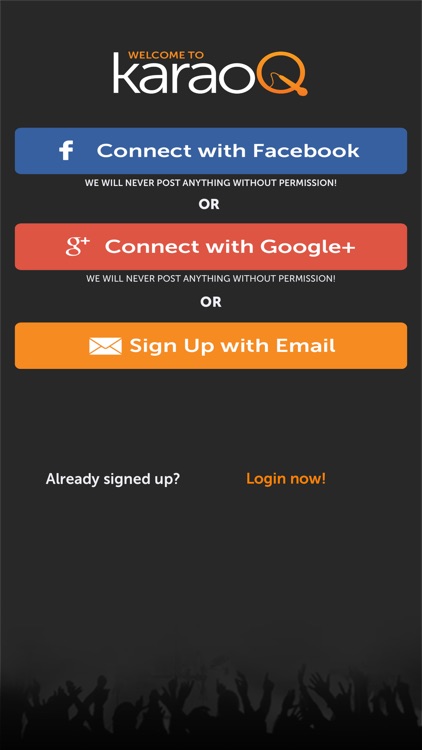 karaoQ - Upgrading the karaoke experience with mobile songbook, signup to sing, and +BUMP to sing sooner!