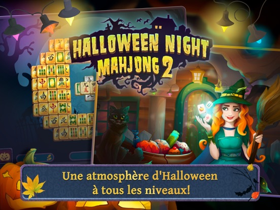 Screenshot #4 pour Halloween Night 2 Mahjong Free