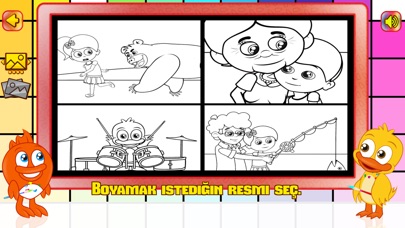 Sevimli Dostlar Boyama Kitabı screenshot 3