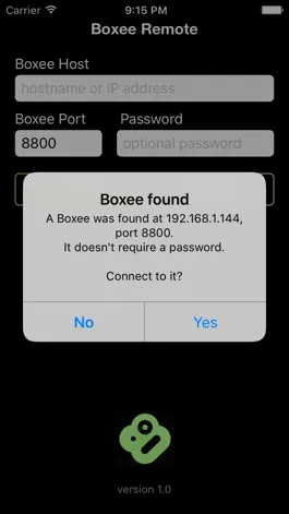 Game screenshot Boxee Remote apk