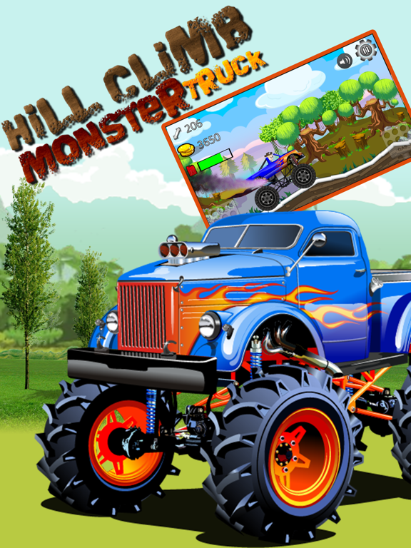 Screenshot #6 pour Car Truck Hill Racing : Monster Mountain Climb