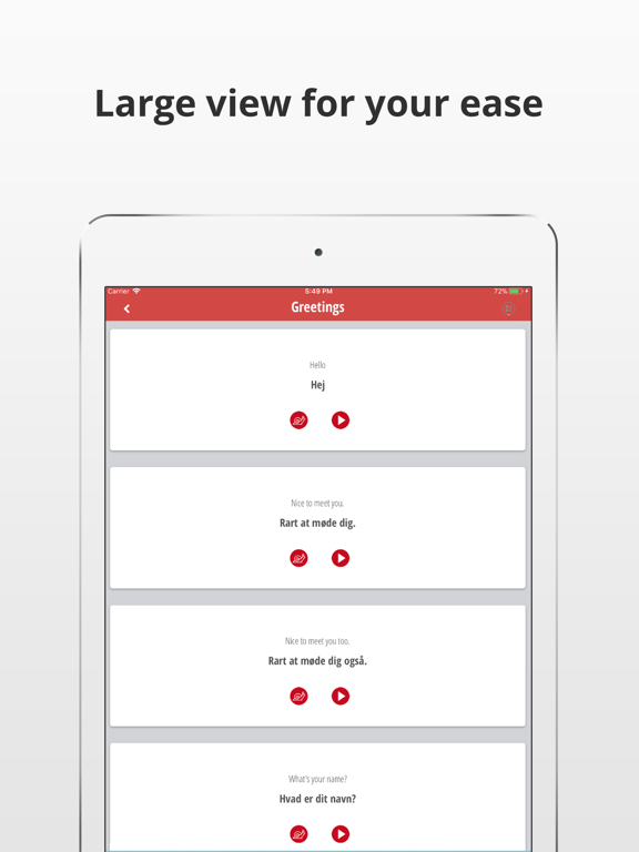 Screenshot #6 pour Learn Danish Language