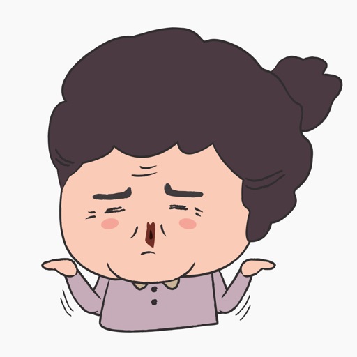Grumpy Grandma – Stickers for iMessage
