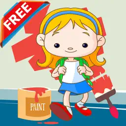 ABC Coloring Book Count & Learn numbers kids games app icon