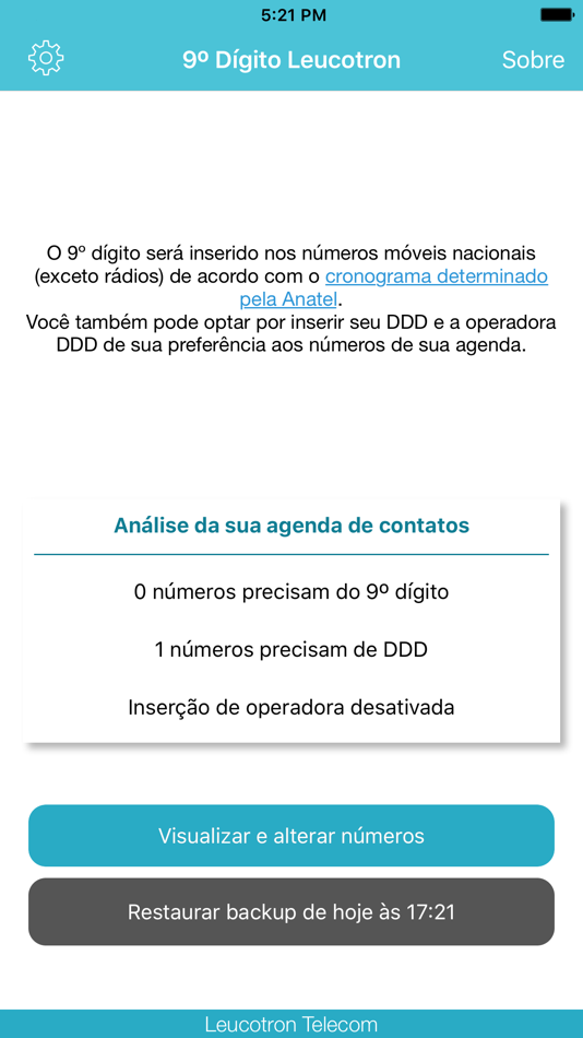 #2. 9º Dígito Leucotron (iOS) 由: Leucotron Telecom