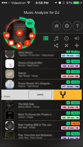 Game screenshot Music analyzer for DJ hack