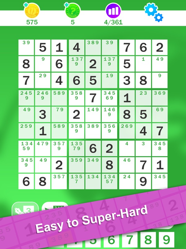 Sudoku : World's Biggest Number Logic Puzzle screenshot 8