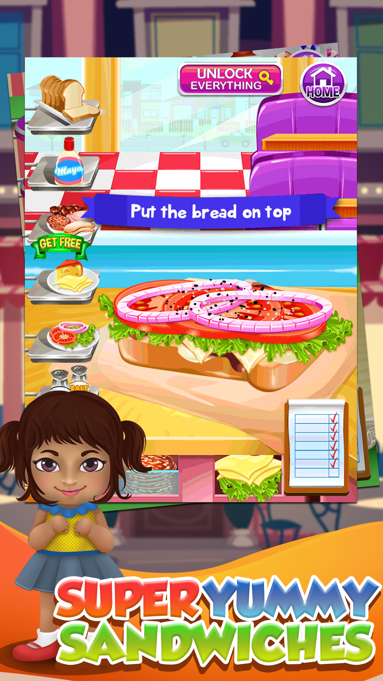 Food Maker Cooking Games for Kids Free screenshot 3