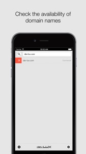 Quick Domain Check LITE screenshot #1 for iPhone