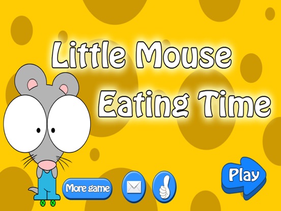 Little mouse cheese eating time mini game - Happy Box iPad screenshot