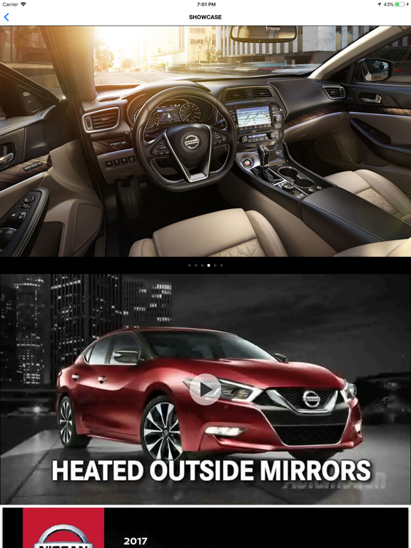 Banister Nissan of Norfolk iPad screenshot 3 - Shopping app