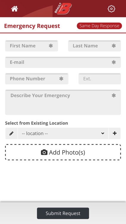 Brault Roofing - Emergency Response Mobile